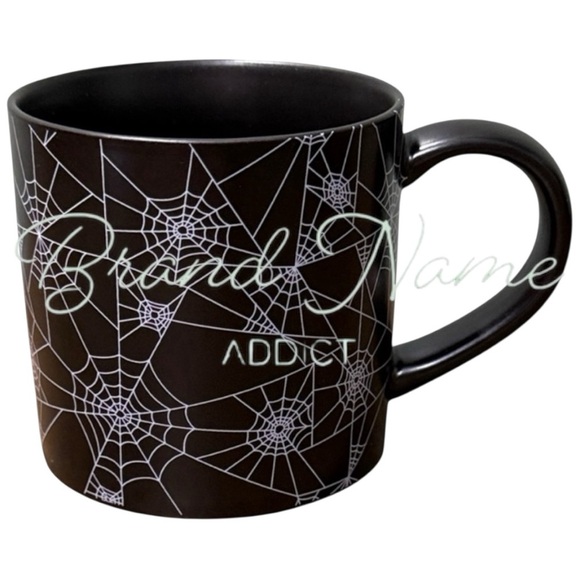 Stoneware Other - Stoneware Black Spiderweb Mug
